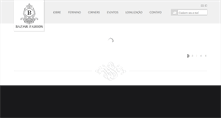 Desktop Screenshot of bazaarfashion.com.br